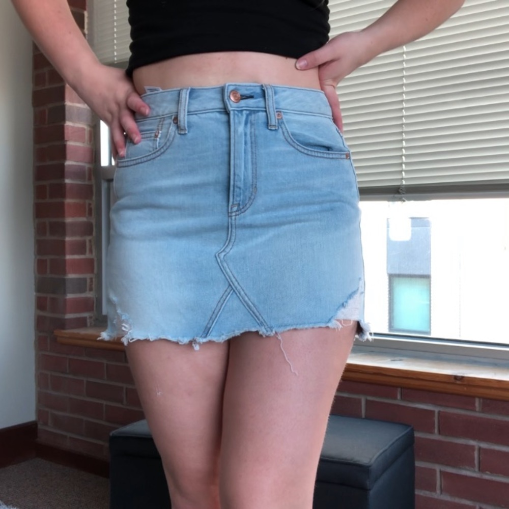 Denim skirt